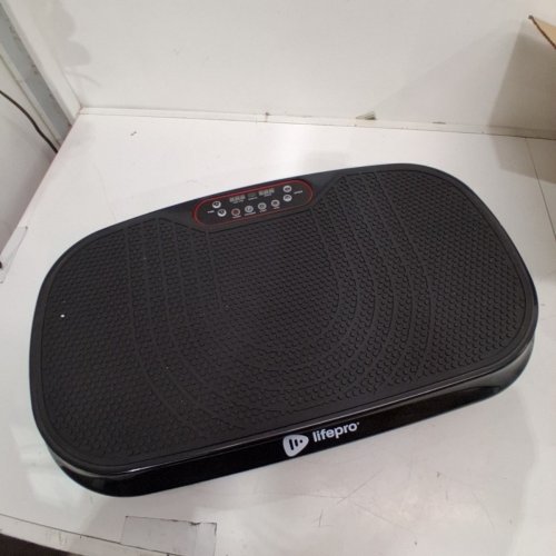 LIFEPRO WAVER VIBRATION PLATE EXERCISE MACHINE WITH REMOTE, TENSOR AND RESISTANCE BANDS - BLACK (MODEL: MINIWVR 1010) image 2