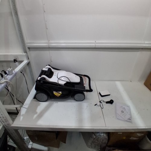 LITHELI U20 CORDLESS BRUSHLESS LAWN MOWER - 20V - 8GAL GRASS BAG - 13" PATH - WHITE/BLACK (MODEL: EGT010159) image 3