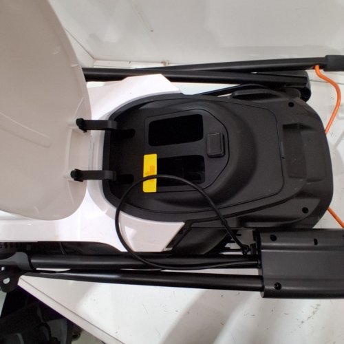 LITHELI U20 CORDLESS BRUSHLESS LAWN MOWER - 20V - 8GAL GRASS BAG - 13" PATH - WHITE/BLACK (MODEL: EGT010159) image 6