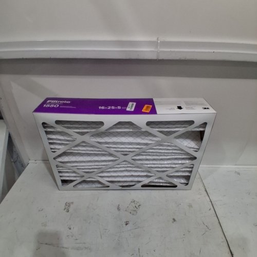 FILTRETE MPR 1550 ALLERGEN, BACTERIA & VIRUS FURNACE AIR FILTER - 16" X 25" X 5" - WHITE image 2