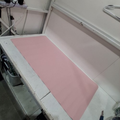 YSAGI NON-SLIP DESK PAD, MOUSE PAD - 47" X 24" - PINK image 3