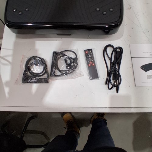 GDCOO VIBRATION PLATE EXERCISE MACHINE - 21" X 13" - BLACK image 4
