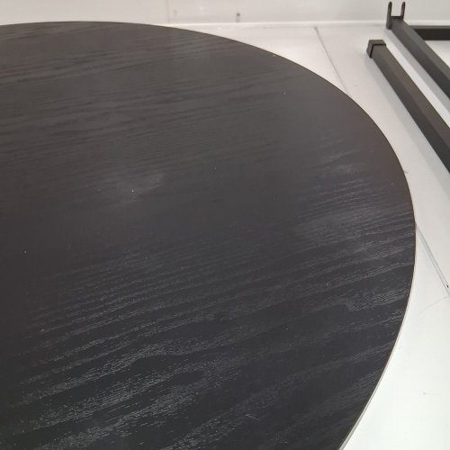 MUZERUL ROUND TABLE - 28" X 28" X 17" - BLACK (MODEL: ZZ-1072) image 4