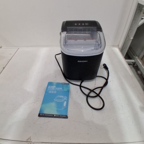 EUHOMY COUNTERTOP ICE MAKER - MAKES 26LBS/DAY - BLACK (MODEL: IM-06D) image 3