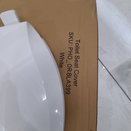 GARVEE SLOW CLOSE TOILET SEAT COVER - 19" - WHITE (MODEL: PHO_0R8LA399) image 2