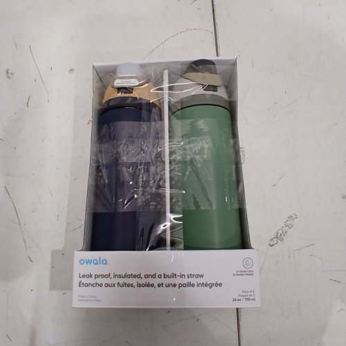 OWALA STAINLESS STEEL WATER BOTTLES - 24OZ - NAVY (MODEL: 1965314) image 5