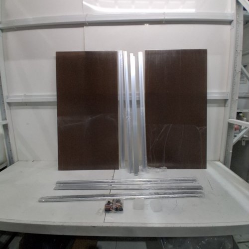 GARVEE OUTDOOR DOOR AWNING - 40" X 120" - BROWN (ITEM: PPG_34J3DMWG) image 5