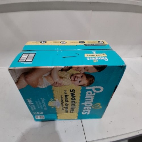 144PK PAMPERS SWADDLERS - SIZE 2 - MULTICOLOR image 2
