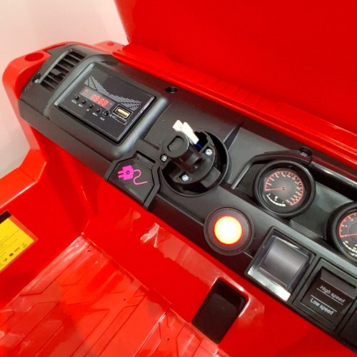 KIDS GARVEE 120 V BATTERY POIWERED RIDE-ON TOY VEHICLE - RED (MODEL: PTO_0YRL) image 3