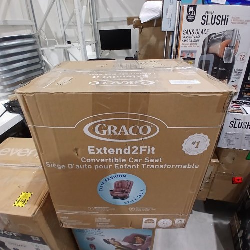 GRACO EXTEND2FIT CONVERTIBLE CAR SEAT - PINK image 5