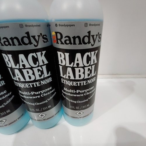 3PK RANDY'S BLACK LABEL MULTI-PURPOSE SMOKEWARE CLEANER - 12 OZ EACH image 3