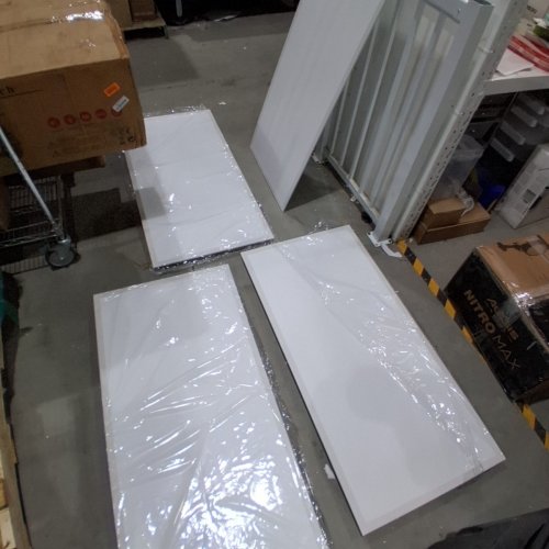 4PK LED FLAT PANEL LIGHTS - 2FT X 4FT - 300K-6500K- WHITE image 2