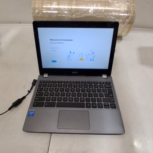 ACER CHROMEBOOK OS - 11.6" SCREEN - 4G RAM / 16G SSD - BLACK - (MODEL: C740-C5U9) image 2