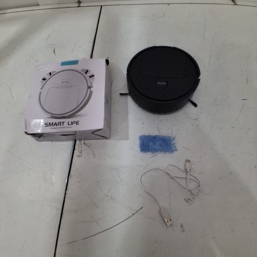 MINI ROBOTIC DESK TOP VACUUM CLEANER - 6" - BLACK image 3
