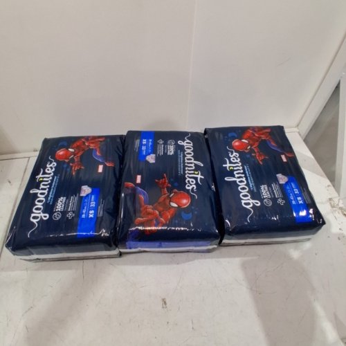 99PK BOY'S GOODNITES NIGHTTIME BEDWETTING UNDERWEAR - EXTRA SMALL (28-43LB) - MARVEL SPIDER MAN image 2