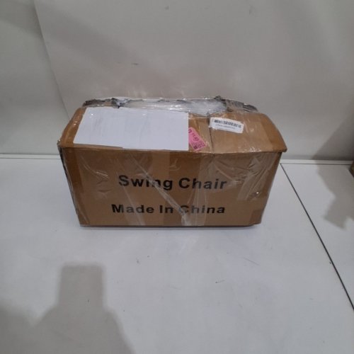 GOUTIME EXTRA LARGE HAMMOCK CHAIR SWING WITH HARDWARE KIT 330LBS MAX -BEIGE (MODEL: HC001) image 4