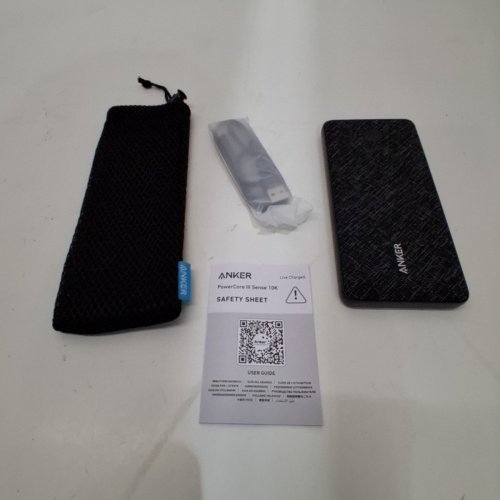 ANKER POWERCORE III SENSE FAST CHARGING SLIM POWER BANK - 10000MAH - GREY (MODEL: A1248H11-1) image 3