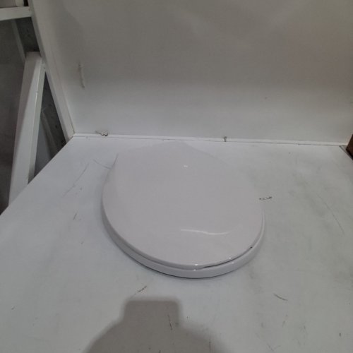 CENTOCO ROUND TOILET SEAT - 16.5" - WHITE (MODEL: DS1200-001) image 2