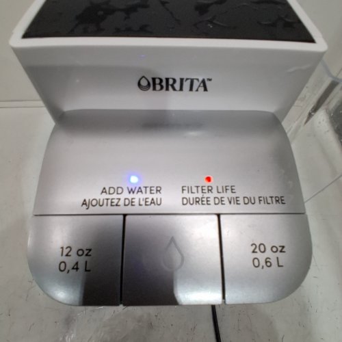 BRITA HUB INSTANT POWERFUL COUNTERTOP FILTRATION - 12-CUP - SILVER (MODEL: 87340) image 2