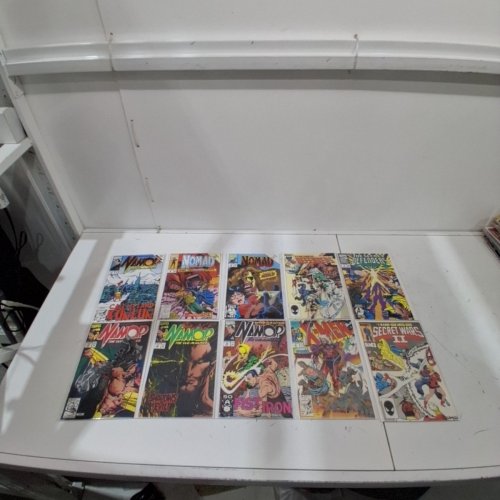 10 ASSTD MARVEL COMIC BOOKS - NAMOR #16,21,31,38; NOMAD #12,13; SECRET DEFENDERS #2; NEW DEFENDERS #138; SECRET WARS II #4; X-MEN #2 - VARIOUS AUTHORS image 2
