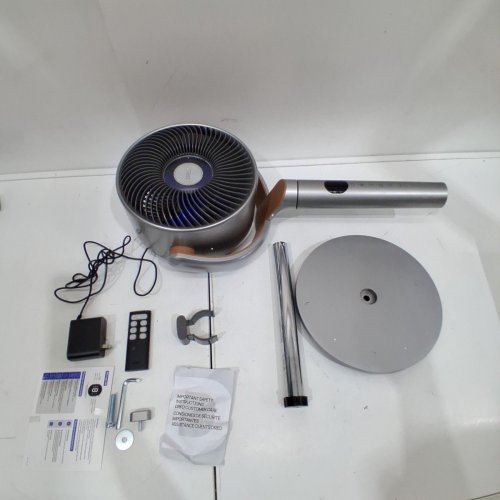 DREO 120° OMNI-DIRECTIONAL OSCILLATING CIRCULATOR FAN WITH REMOTE - 8 SPEEDS, 3 MODES, 8H TIMER - GREY (MODEL: DR-HPF002) image 3