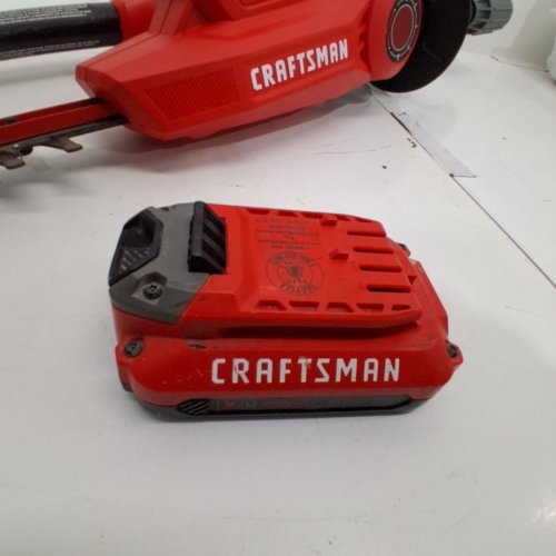 CRAFTSMAN 20V MAX POLE CORDLESS HEDGE TRIMMER - 18" - RED (MODEL: CMCPHT818D1) image 4