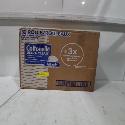 32PK COTTONELLE ULTRA CLEAN TOILET PAPER WITH ACTIVE CLEANING RIPPLES TEXTURE - WHITE (MODEL: 55465) image 3