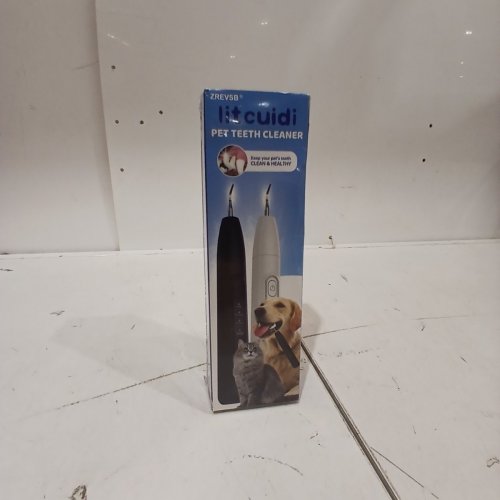 ZREVSB LIL CUIDI ULTRASONIC DOG TEETH CLEANER WITH LED LIGHT - BLACK (MODEL: J09) image 2