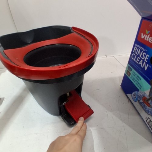 VILEDA EASYWRING BUCKET SYSTEM - BLACK/RED image 4