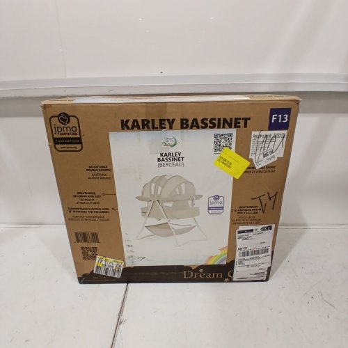 DREAM ON ME KARLEY FOLDABLE BASSINET - GREY (MODEL: 441CA-GY) image 4