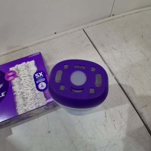 12PK SWIFFER POWERMOP SUPER REFILL PACK - 2 X 750 ML BOTTLES - 10 MULTI-SURFACE MOPPING PADS - FRESH SCENT (MODEL: 2051845) image 5