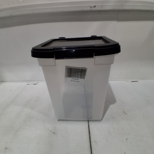 IRIS USA WEATHERPRO AIRTIGHT PET STORAGE CONTAINER - 25LBS - BLACK image 3