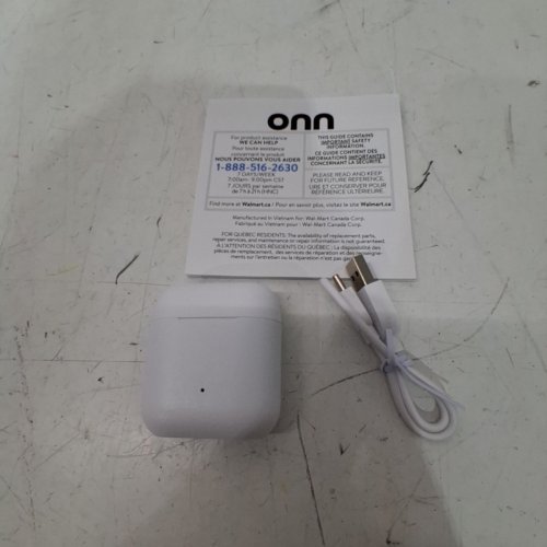 ONN WIRELESS IN-EAR EARPHONES WITH ENVIRONMENTAL NOISE CANCELLATION - 22 HOUR CHARGE - WHITE (MODEL:AAWHT100069415) image 3