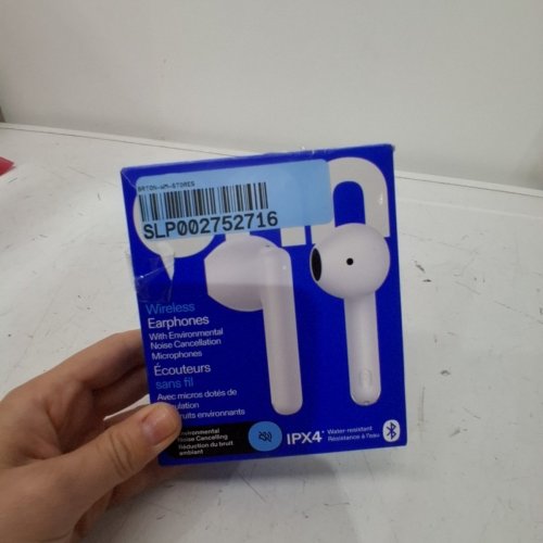 ONN WIRELESS IN-EAR EARPHONES WITH ENVIRONMENTAL NOISE CANCELLATION - 22 HOUR CHARGE - WHITE (MODEL:AAWHT100069415) image 4