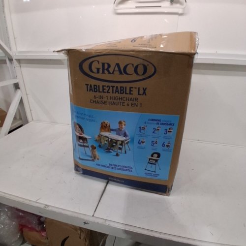 GRACO TABLE2TABLE LX 6-IN-1 HIGHCHAIR - ASTEROID (MODEL: 2111220) image 5