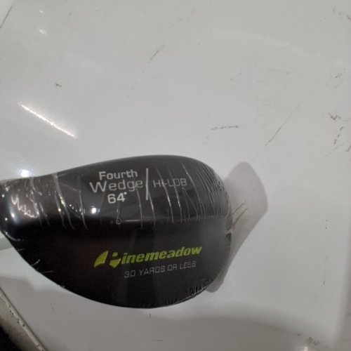 PINEMEADOW 64° "FOURTH" (HI-LOB) PITCHING WEDGE - 30 YARDS OR LESS - LEFT HANDED - (P350LR64) image 4
