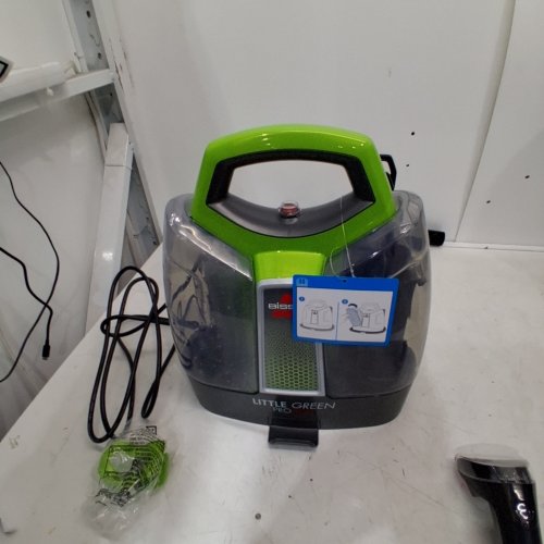 BISSELL LITTLE GREEN PORTABLE DEEP CLEANING VACUUM - 37OZ TANK MAX - GREEN/GREY (MODEL : 2513B) image 2