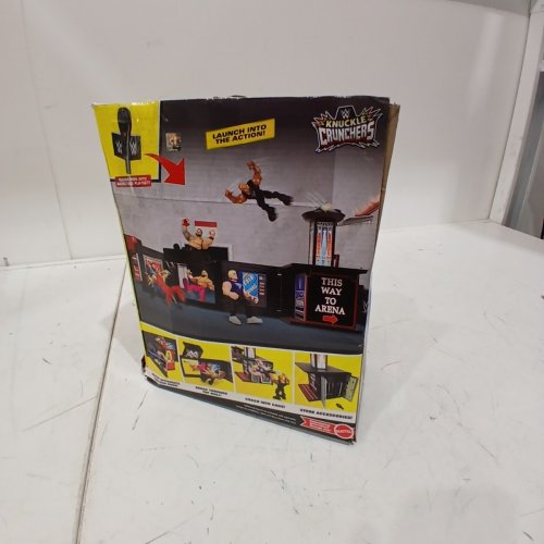WWE KNUCKLE CRUNCHERS FINAL BOSS MICROPHONE PLAYSET - 3.25" - MULTI COLOR (MODEL:943749) image 3