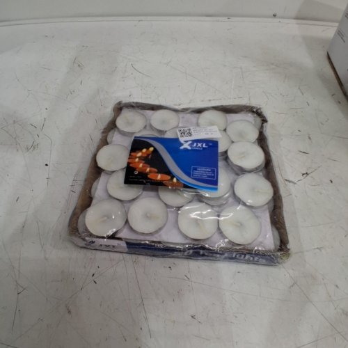 50PK JXL CANDLES TEA LIGHT CANDLES - WHITE image 2