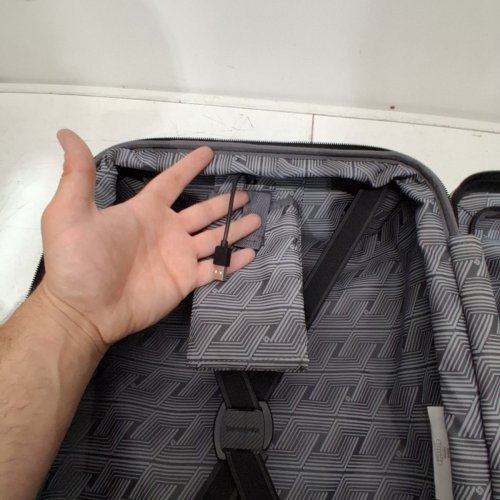 2PC SAMSONITE OMNI 2 19/28 HARDSIDE LUGGAGE WITH 360° SPINNER WHEELS - 19\28" - CHARCOAL GREY image 5