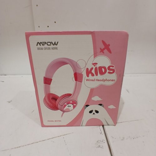 MPOW KID'S WIRED OVER EAR HEADPHONES - 3.5MM JACK - PINK (MODEL: MPBH178AP) image 2