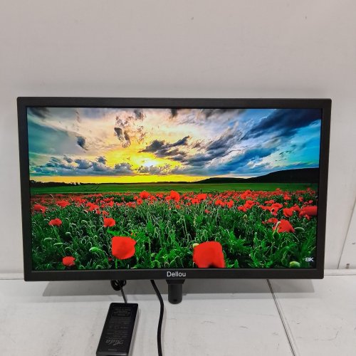 DELLOU MONITORING SURVEILLANCE 1080 FHD MONITOR - 24" - BLACK image 3