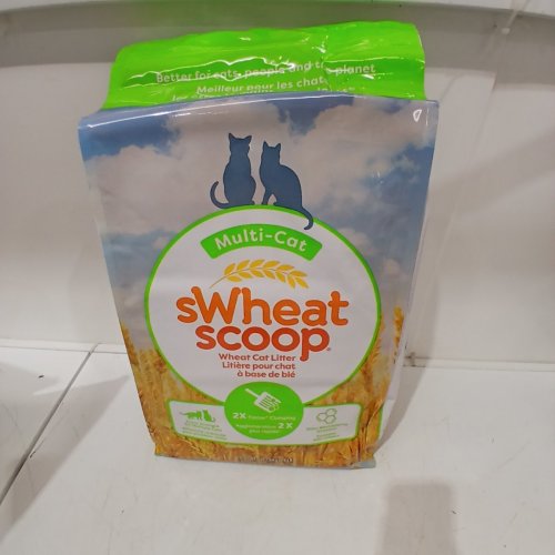 SWHEAT SCOOP MULTI-CAT ALL-NATURAL CLUMPING CAT LITTER - 28LBS image 2