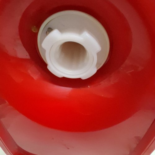 WESTON DELUXE ELECTRIC TOMATO STRAINER - 4QT - WHITE/RED (MODEL:82-0250-W) image 2