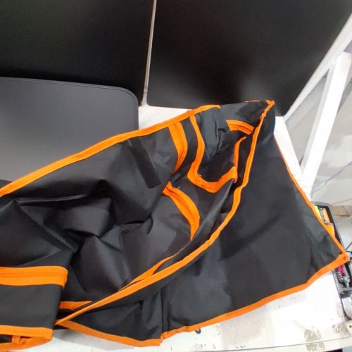 NORTHROAD FOLDING CAMPING TABLE WITH STORAGE BAG - 47.2" X 23.6" X 27.5" - BLACK/ORANGE (MODEL: LS-135) image 4