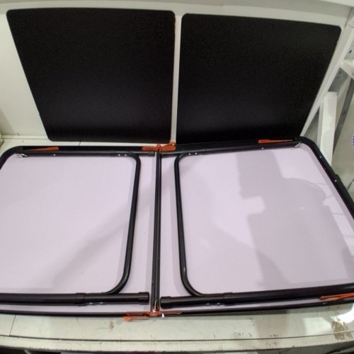 NORTHROAD FOLDING CAMPING TABLE WITH STORAGE BAG - 47.2" X 23.6" X 27.5" - BLACK/ORANGE (MODEL: LS-135) image 5