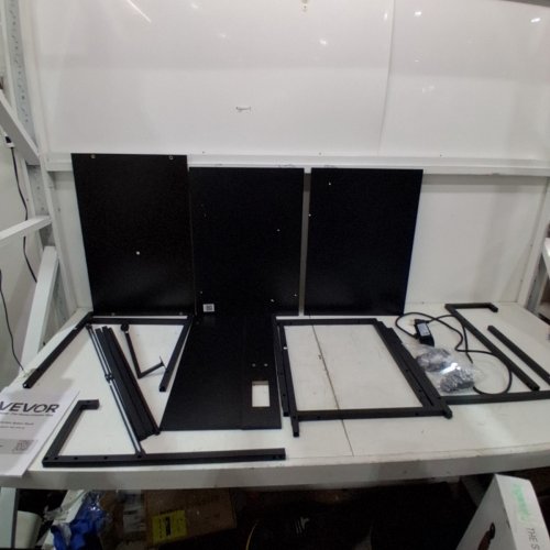 VEVOR KITCHEN BAKER RACK - 55" X 20" - BLACK (MODEL: HBJ-GW-06) image 4