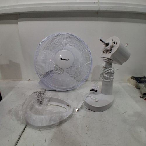 TOOLTECH 16" 3-SPEED INDOOR OSCILLATION DESK FAN ARTICLE (MODEL: 100076) image 3