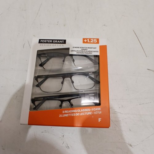 3PK FOSTER GRANT READING GLASSES - +1.25 (MODEL: 6971125) image 3