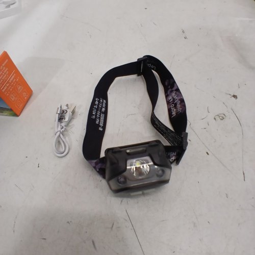 LEPRO WATERPROOF LIGHTWEIGHT LUX SUPER BRIGHT LED HEADLAMP - BLACK/GREY - (MODEL: 320015-2) image 3